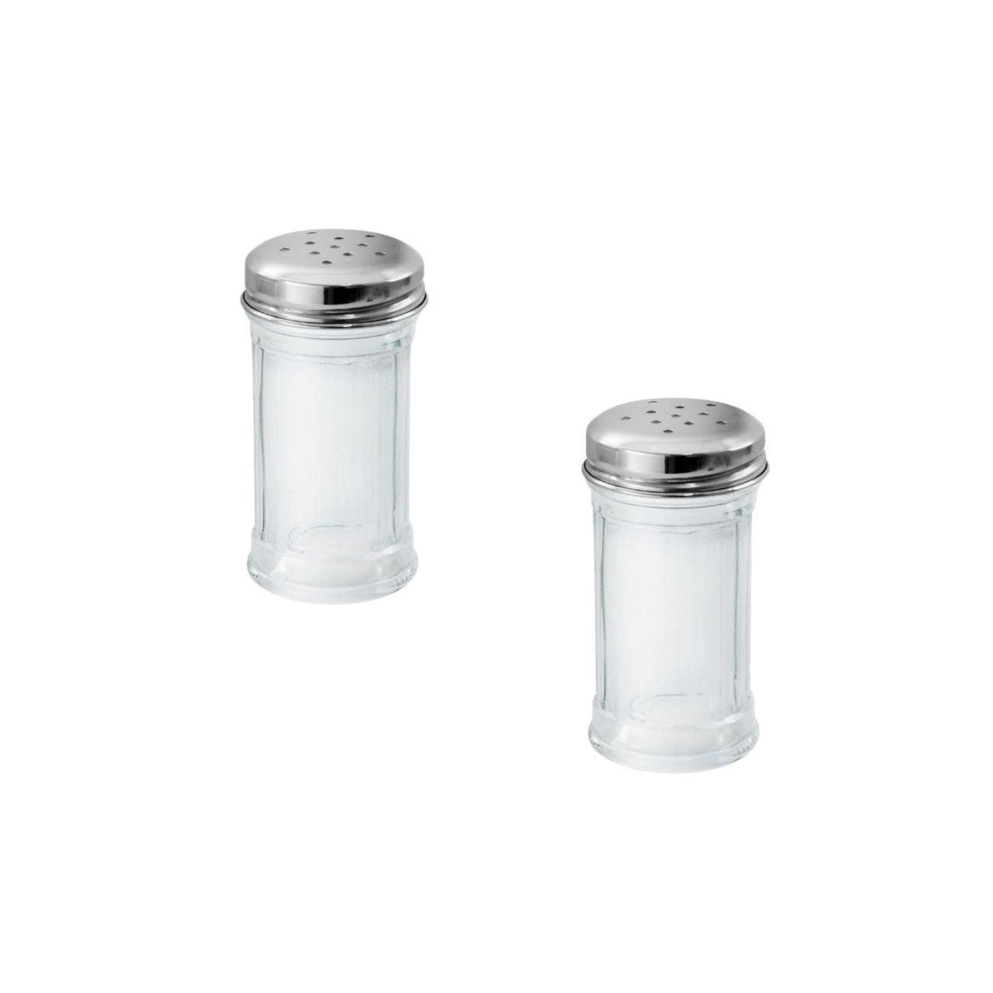 Fackelmann Set de 2 ustensiles de cuisine saupoudreuse en verre fackelmann basic