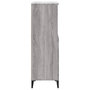 Voir la diapositive 5 : VIDAXL Buffet haut Sonoma gris 60x36x110 cm Bois d'ingenierie