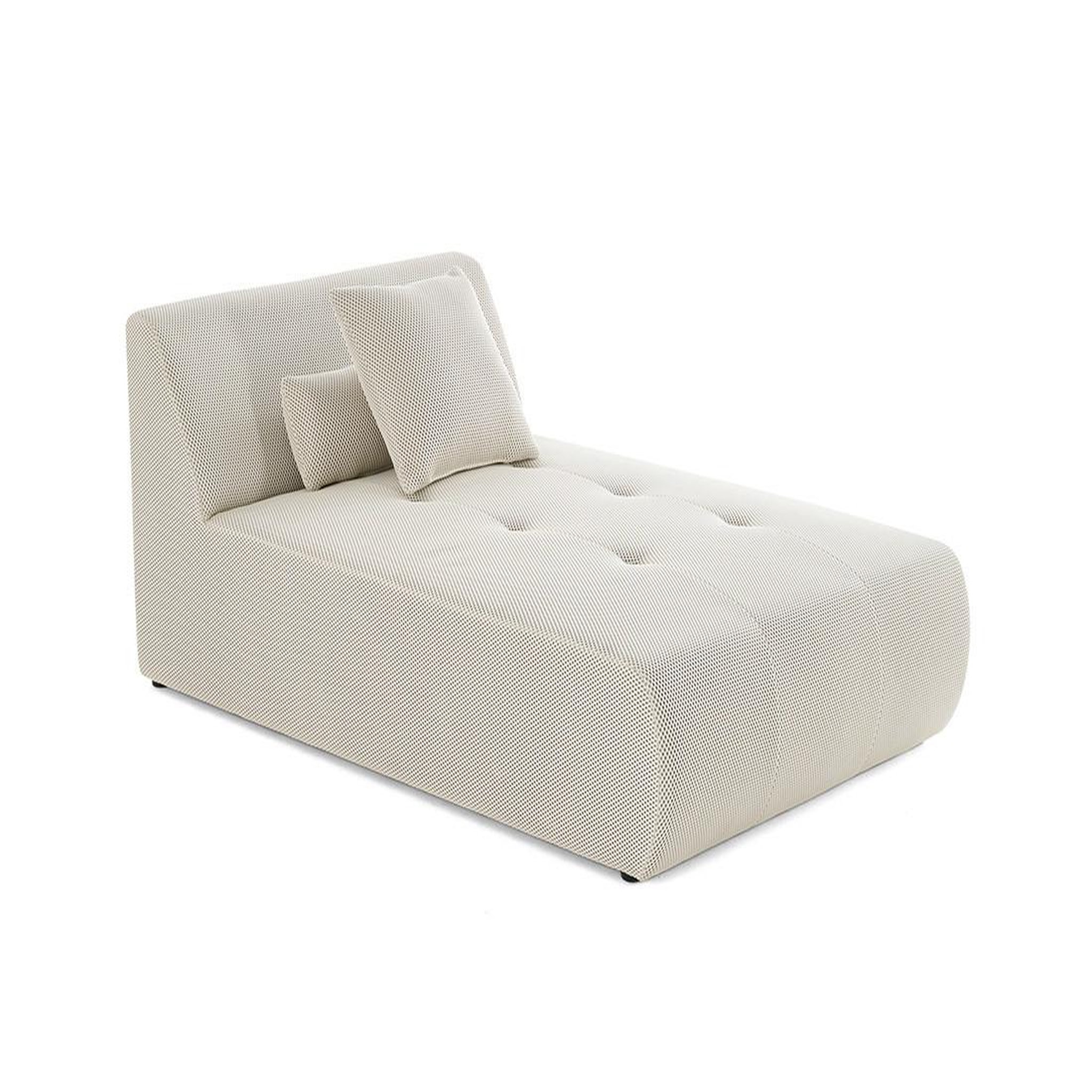 Voir la diapositive 6 : LISA DESIGN Onyx - canapé panoramique modulable d'angle droit - 7 places - en tissu mailles 3d