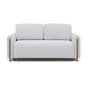 Voir la diapositive 1 : BEST MOBILIER Glendale - canapé droit 3 places - convertible avec coffre - en tissu bouclette