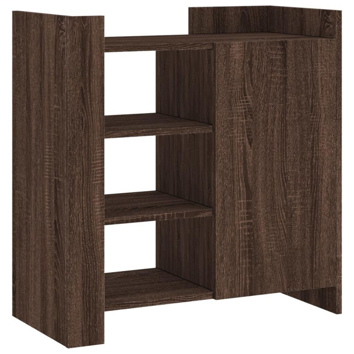 VIDAXL Buffet chene marron 73,5x35x75 cm bois d'ingenierie