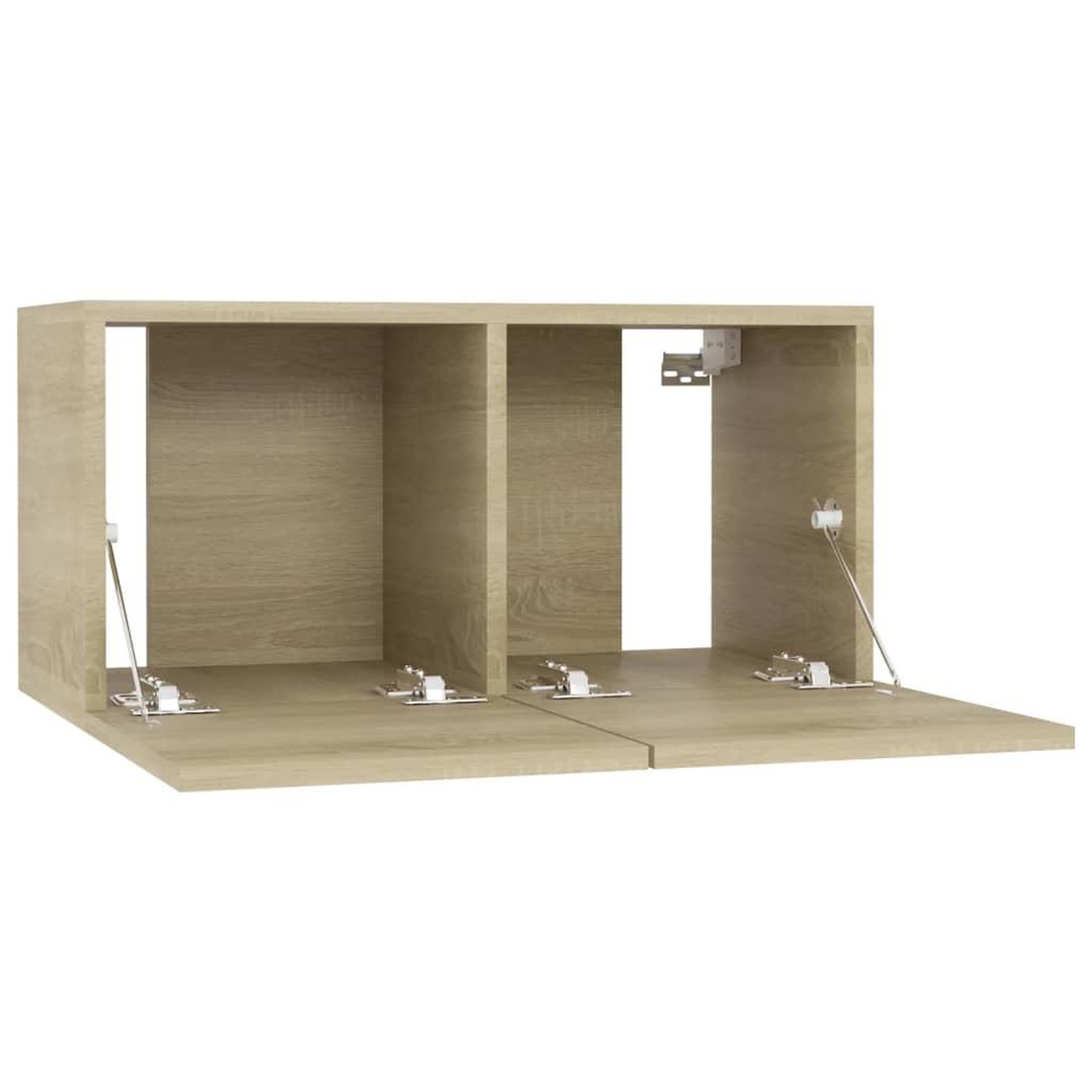 Voir la diapositive 5 : VIDAXL Meuble TV suspendu Chene sonoma 60x30x30 cm