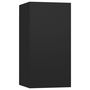 Voir la diapositive 5 : VIDAXL Ensemble de meubles TV 4 pcs Noir Bois d'ingenierie