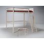 Voir la diapositive 3 : Lit mezzanine CITY 140 x 190 cm
