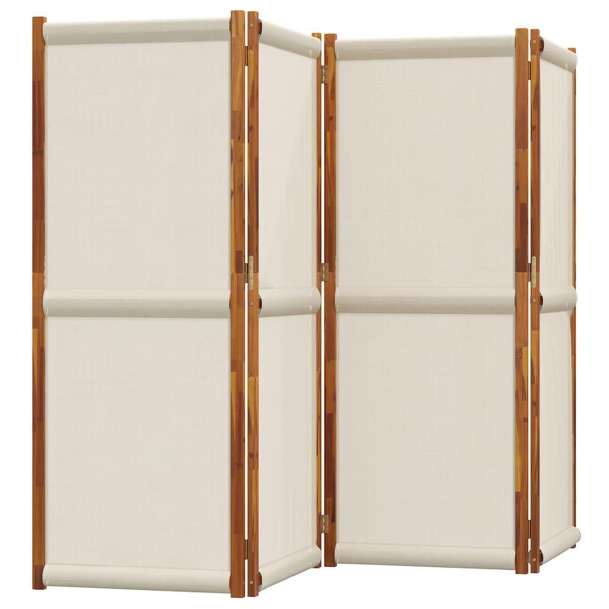 Voir la diapositive 3 : VIDAXL Cloison de separation 4 panneaux gris clair 280x180 cm