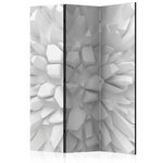 Paris Prix Paravent 3 Volets  White Dahlia  135x172cm
