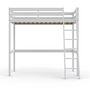 Voir la diapositive 2 : Lit Mezzanine 90 x 190 cm bois massif + sommier CITY