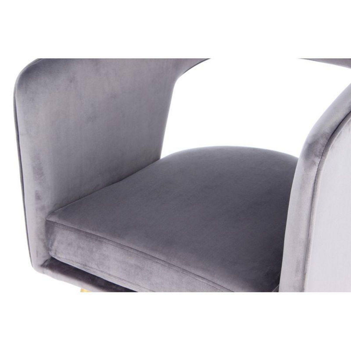 Paris Prix Chaise Design  Jolene  77cm Gris