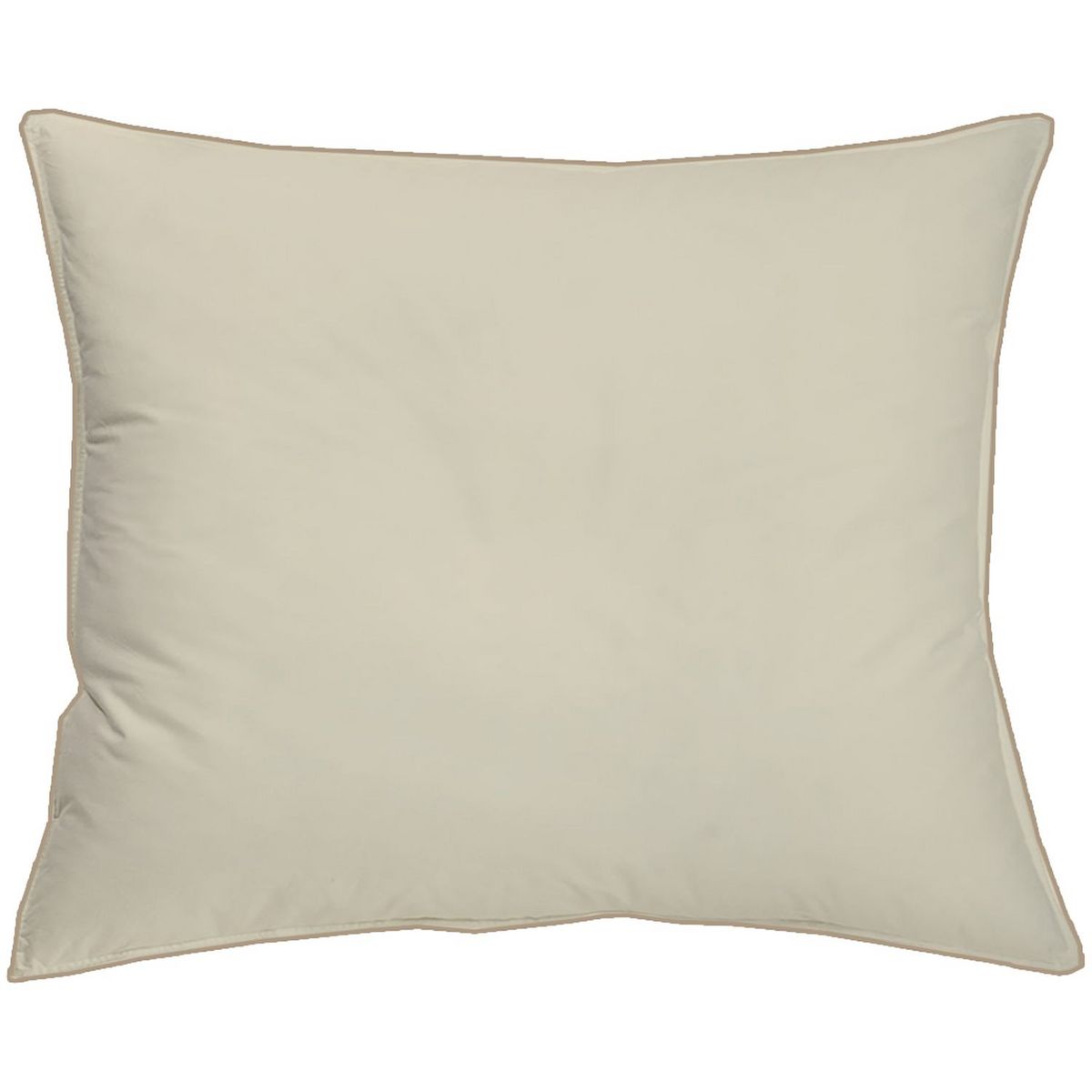 Taie d'oreiller unie en coton percale
