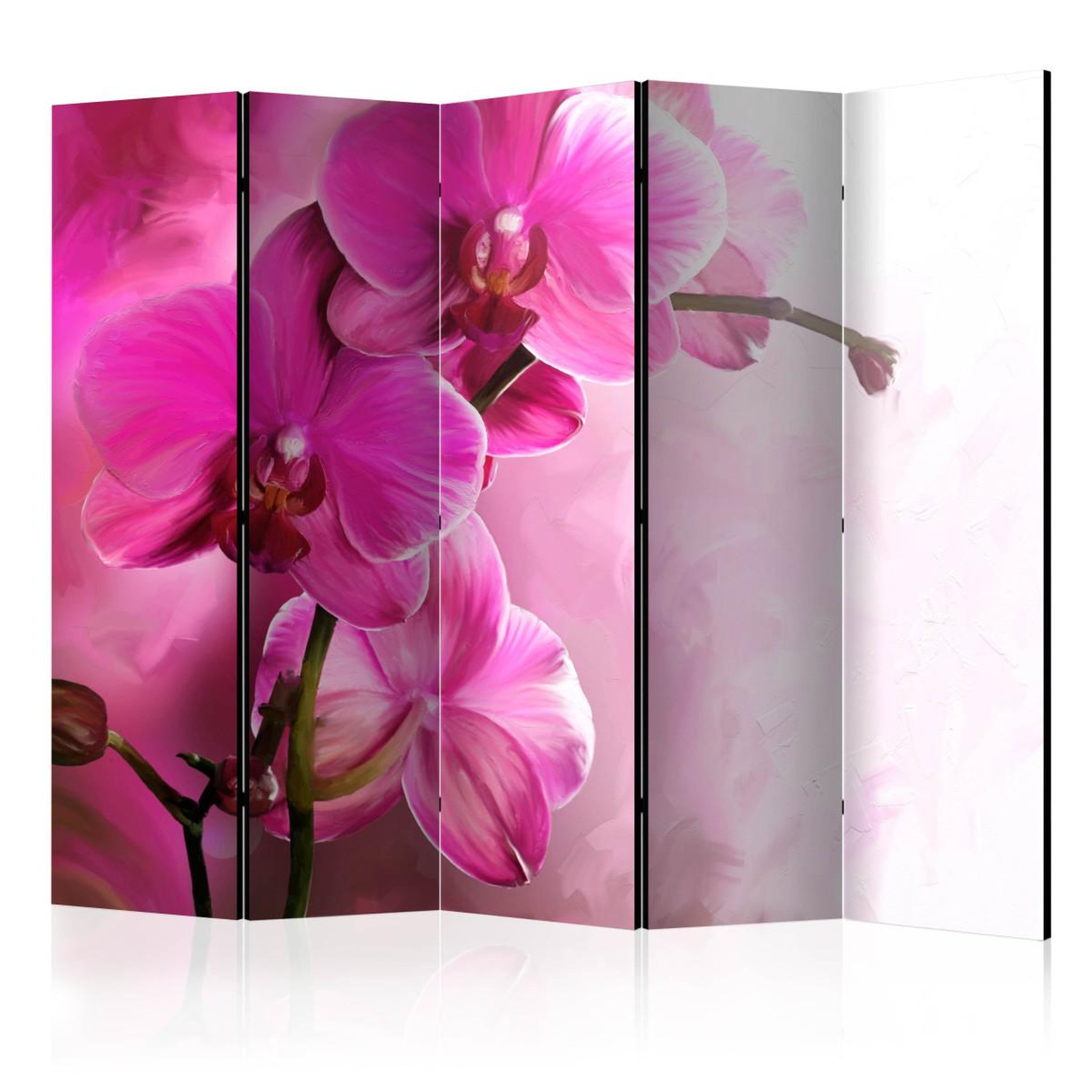 Paris Prix Paravent 5 volets  pink orchid  172x225cm