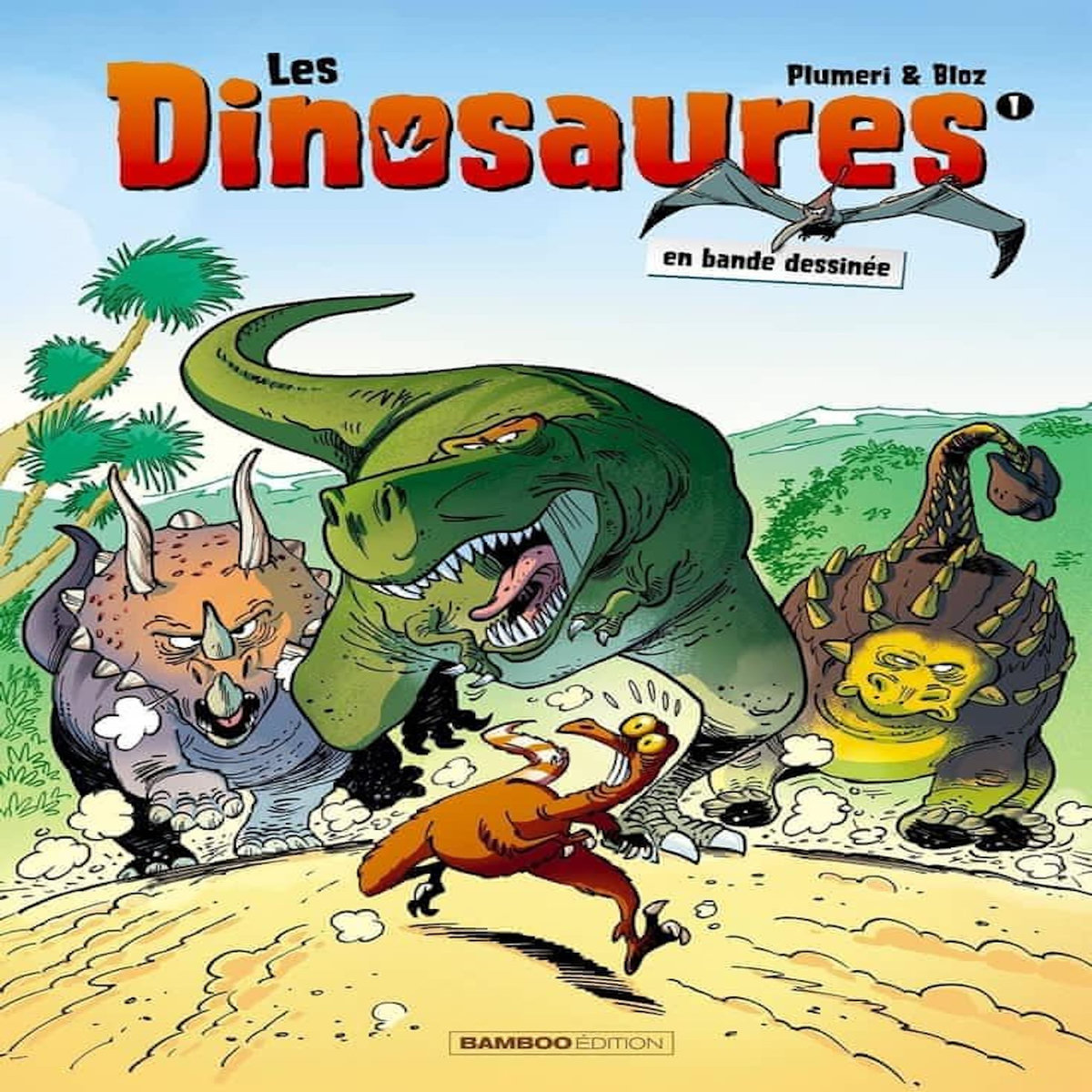 LES DINOSAURES EN BANDE DESSINEE TOME 1, Plumeri Arnaud