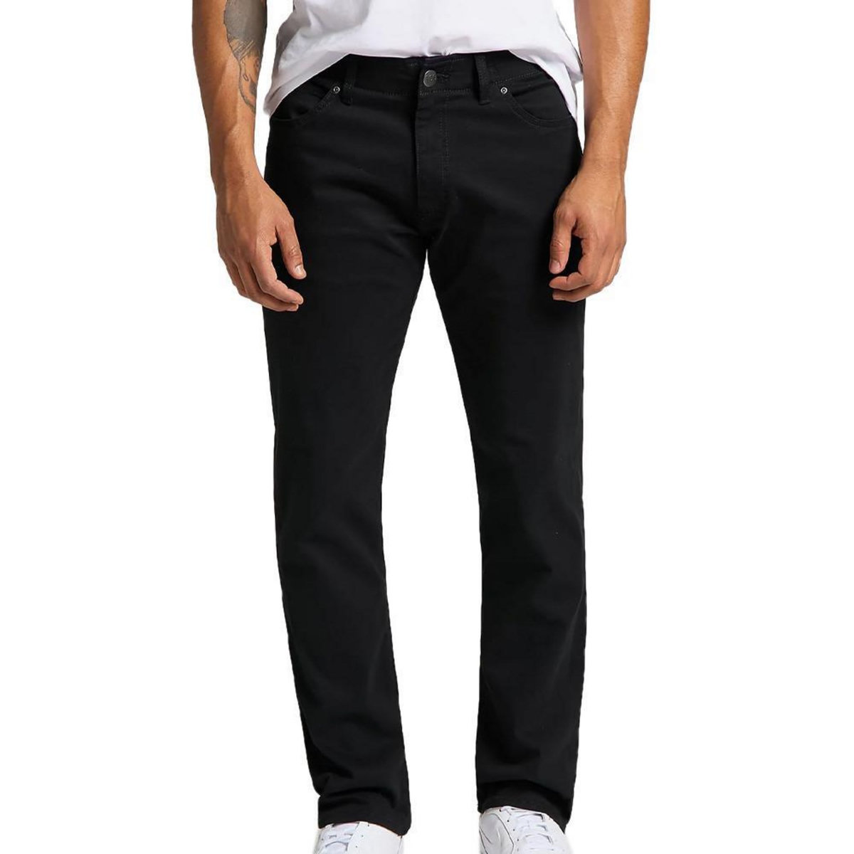 LEE Jean straight noir Homme Lee   W30