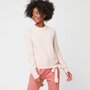 Voir la diapositive 1 : INEXTENSO Pull noué col montant rose femme