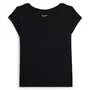 INEXTENSO T-shirt manches courtes noir femme