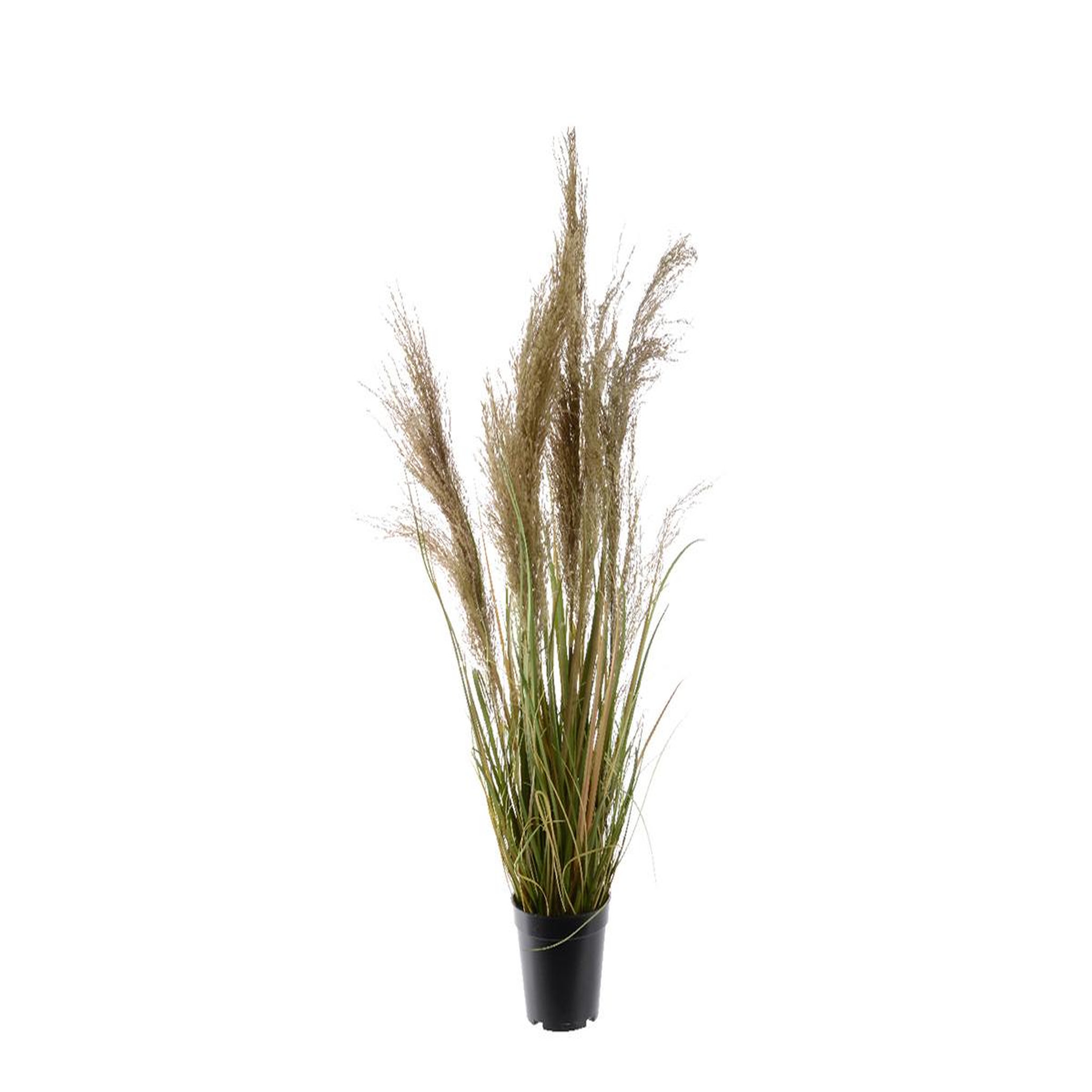JARDIDECO Tiges d'herbe artificielles avec plumes blanches 85 cm - jardideco