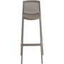 Voir la diapositive 4 : Habitat et Jardin Table et chaises hautes de jardin bistrot empilables  Néora  - 2 places - Taupe