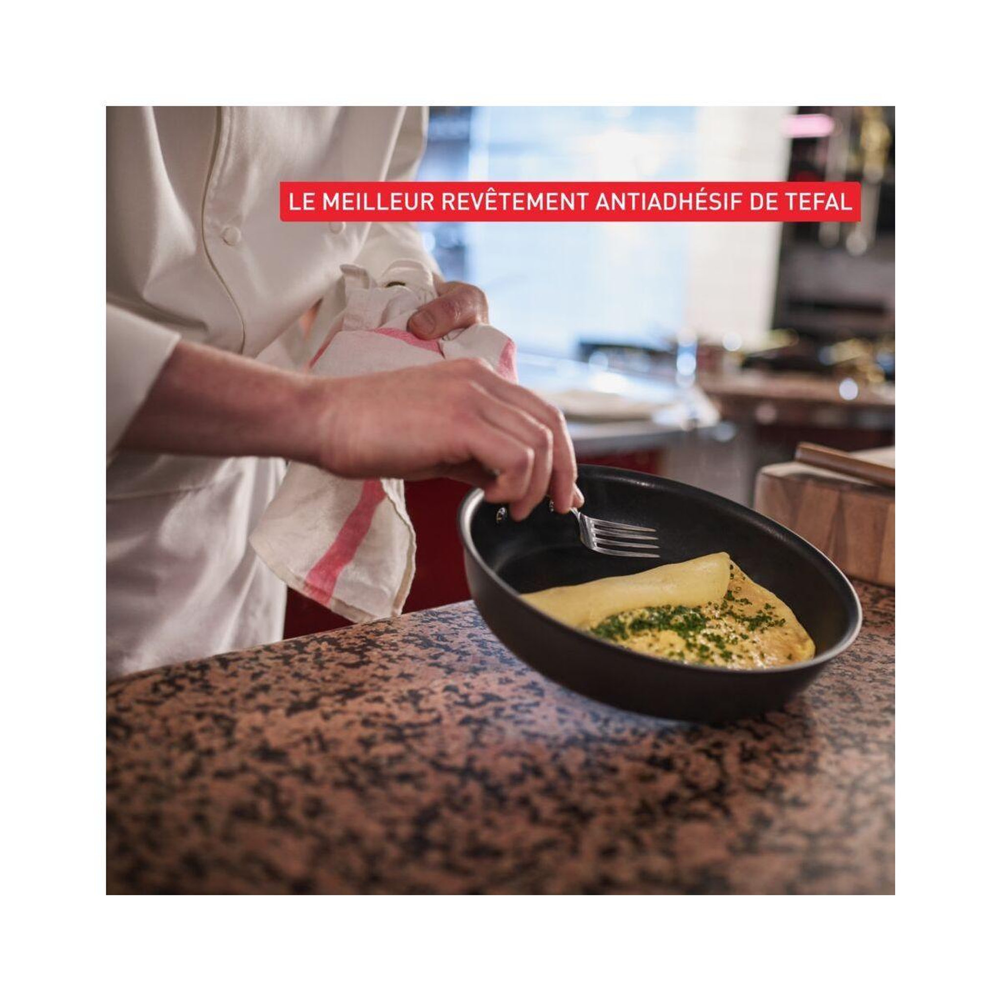 Voir la diapositive 5 : TEFAL Poêle 30cm Bocuse Edition