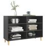 Voir la diapositive 3 : VIDAXL Buffet Gris 103,5x35x70 cm bois d'ingenierie