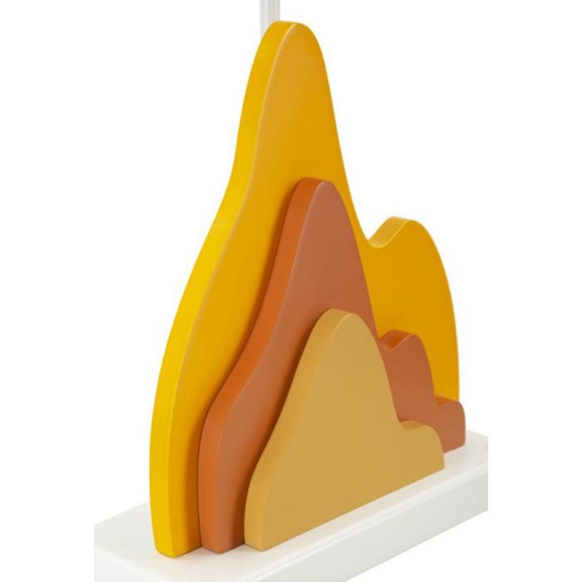 Paris Prix Lampe à Poser Déco  Flamme  57cm Multicolore