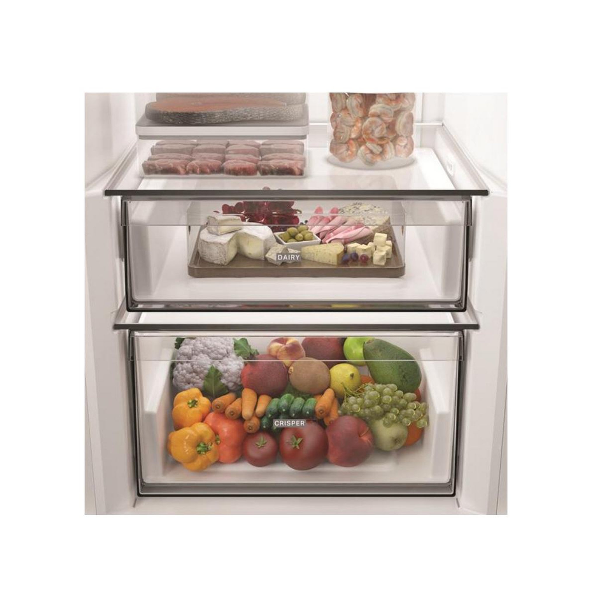 Voir la diapositive 5 : Whirlpool Refrigerateur 1 porte 60cm 365l nofrost - whmlf6443w5e