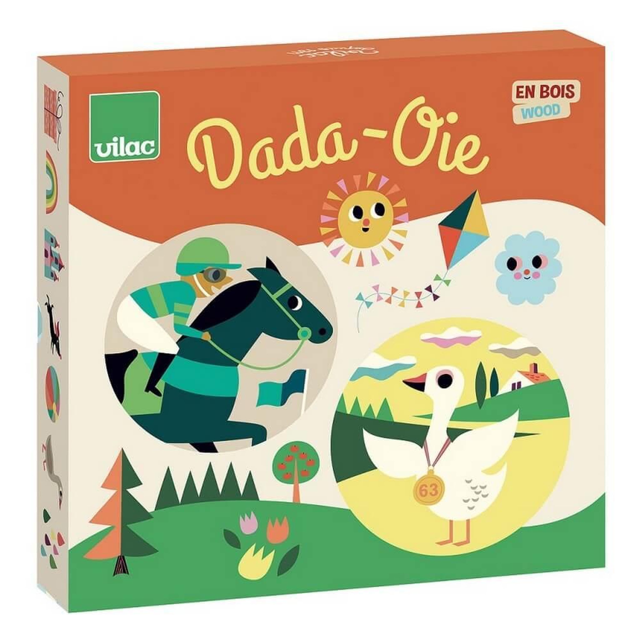 Voir la diapositive 5 : Vilac Coffret de jeux dada oie - Ingela p.arrhenius
