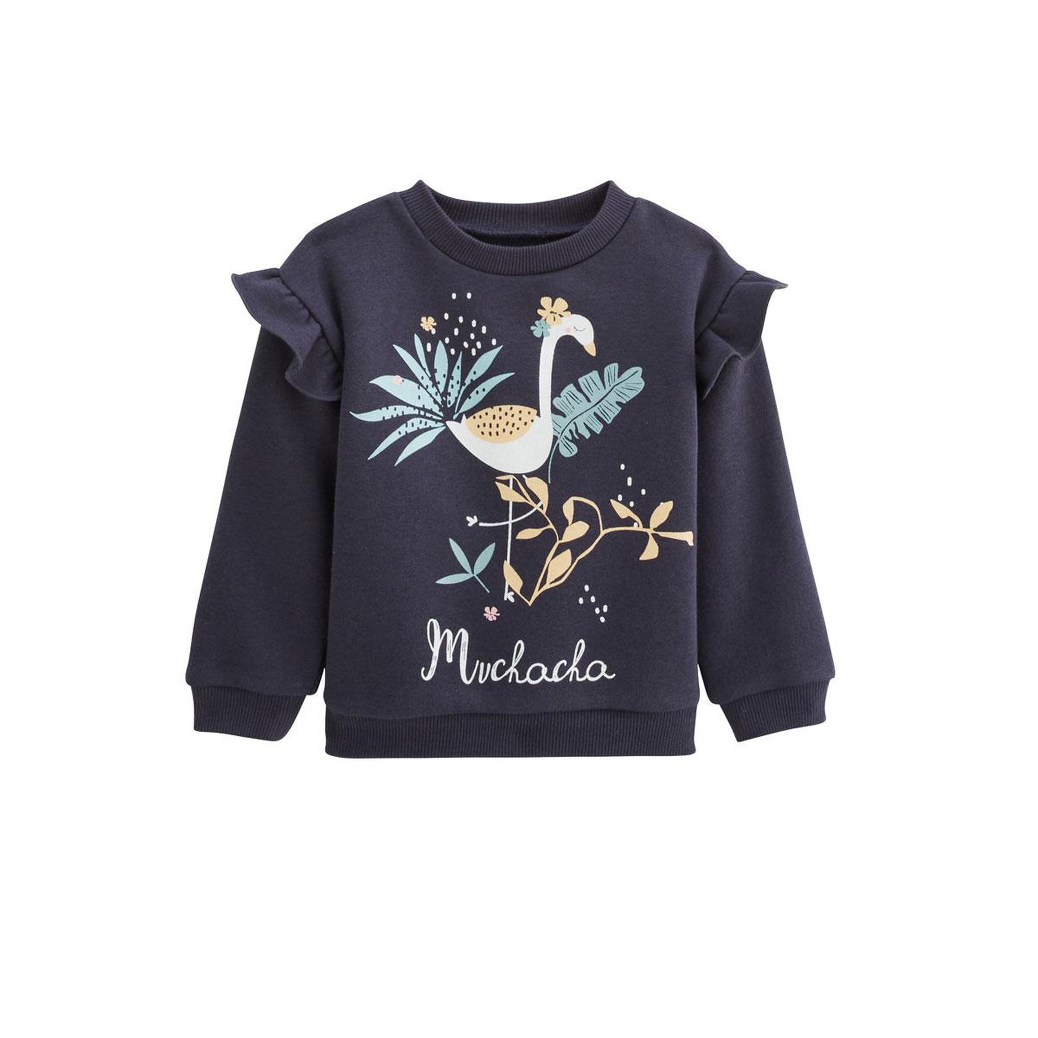 Voir la diapositive 2 : Petit Béguin Ensemble bébé sweat-shirt et pantalon en molleton Holamuchacha
