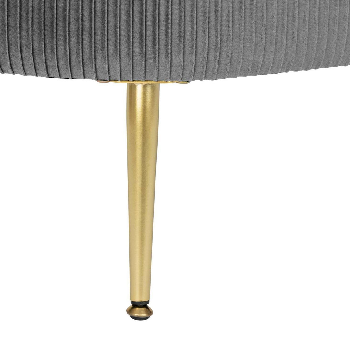 ATMOSPHERA Banc de rangement en velours SOLARO