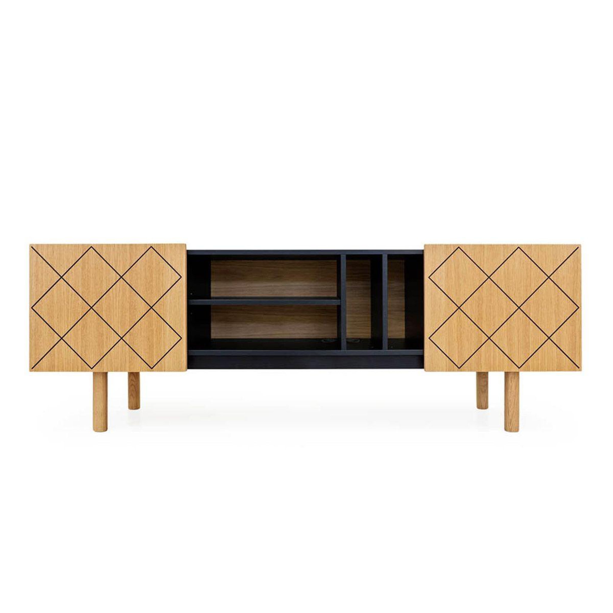 Voir la diapositive 2 : Paris Prix Meuble tv  porto ramalde  175cm naturel