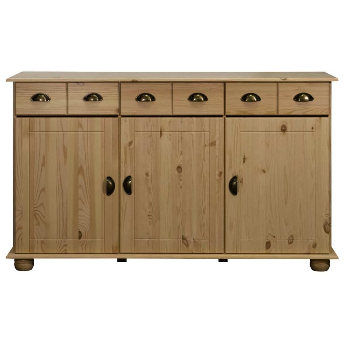 VIDAXL Buffet 134x39x79,5 cm Bois de pin massif