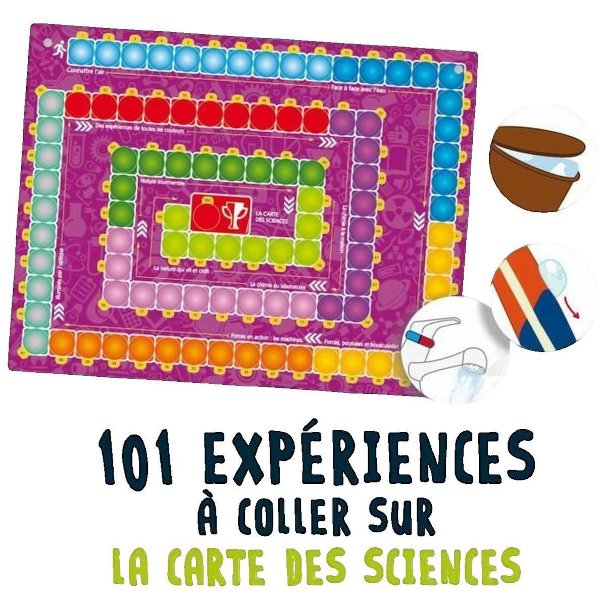 LISCIANI GIOCHI Jeu scientifique éducatif Lisciani Laboratoire 100 Expériences
