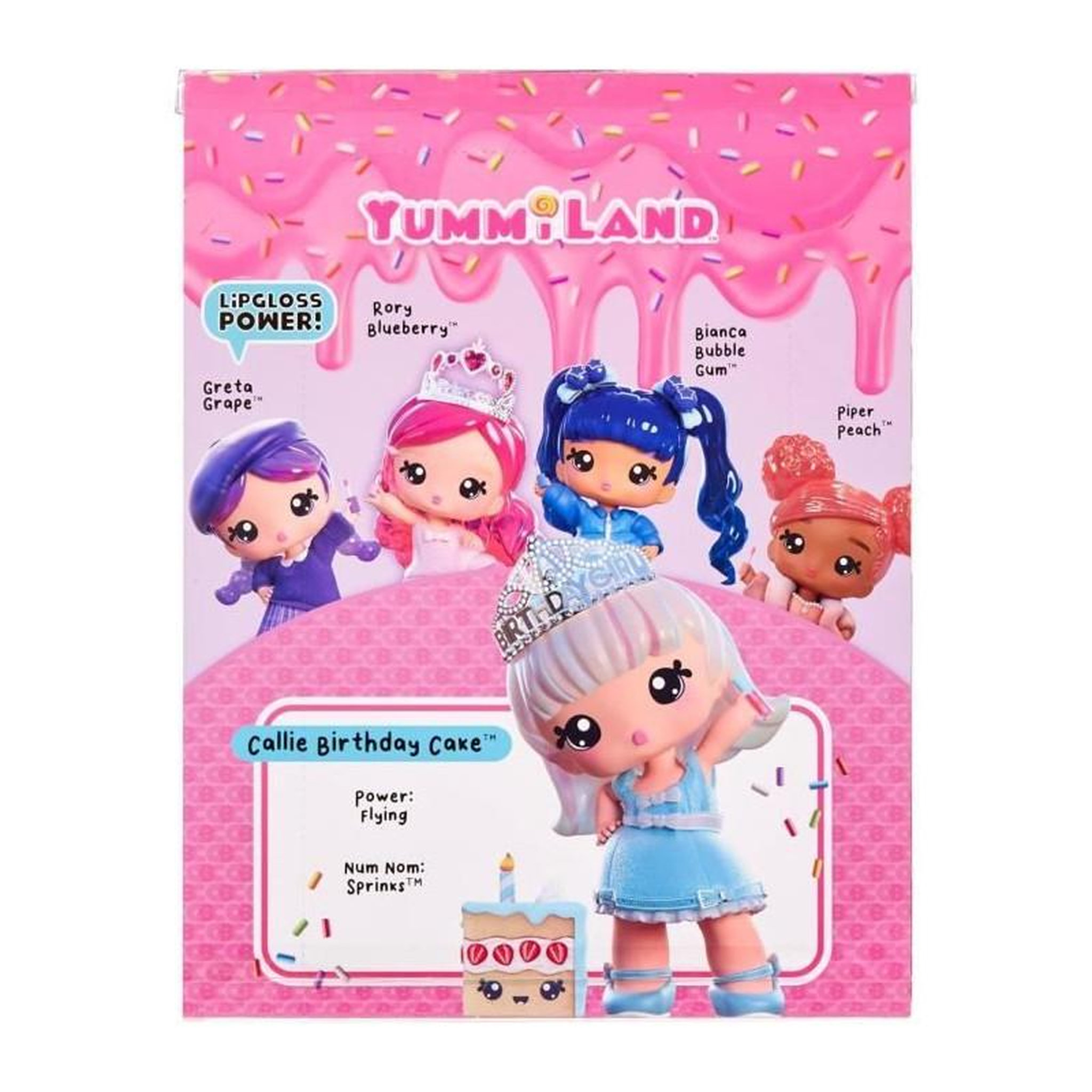 Voir la diapositive 3 : L.O.L. SURPRISE! Yummiland - Grande poupée 25 cm a coiffer et câliner - Animal de compagnie + baumes a levre parfumé - Callie - Des 4ans