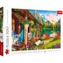 Voir la diapositive 2 : Trefl Puzzle 500 pièces : Cabane à la Montagne