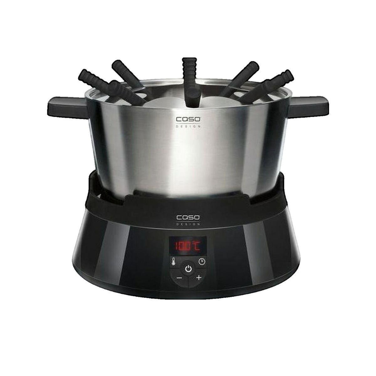 caso Appareil à fondue Caso élégant en inox et aluminium