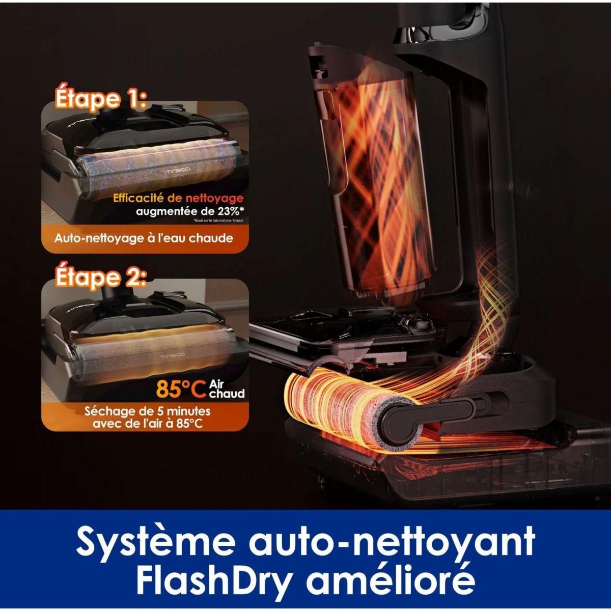 TINECO Aspirateur laveur Floor One S7 Stretch