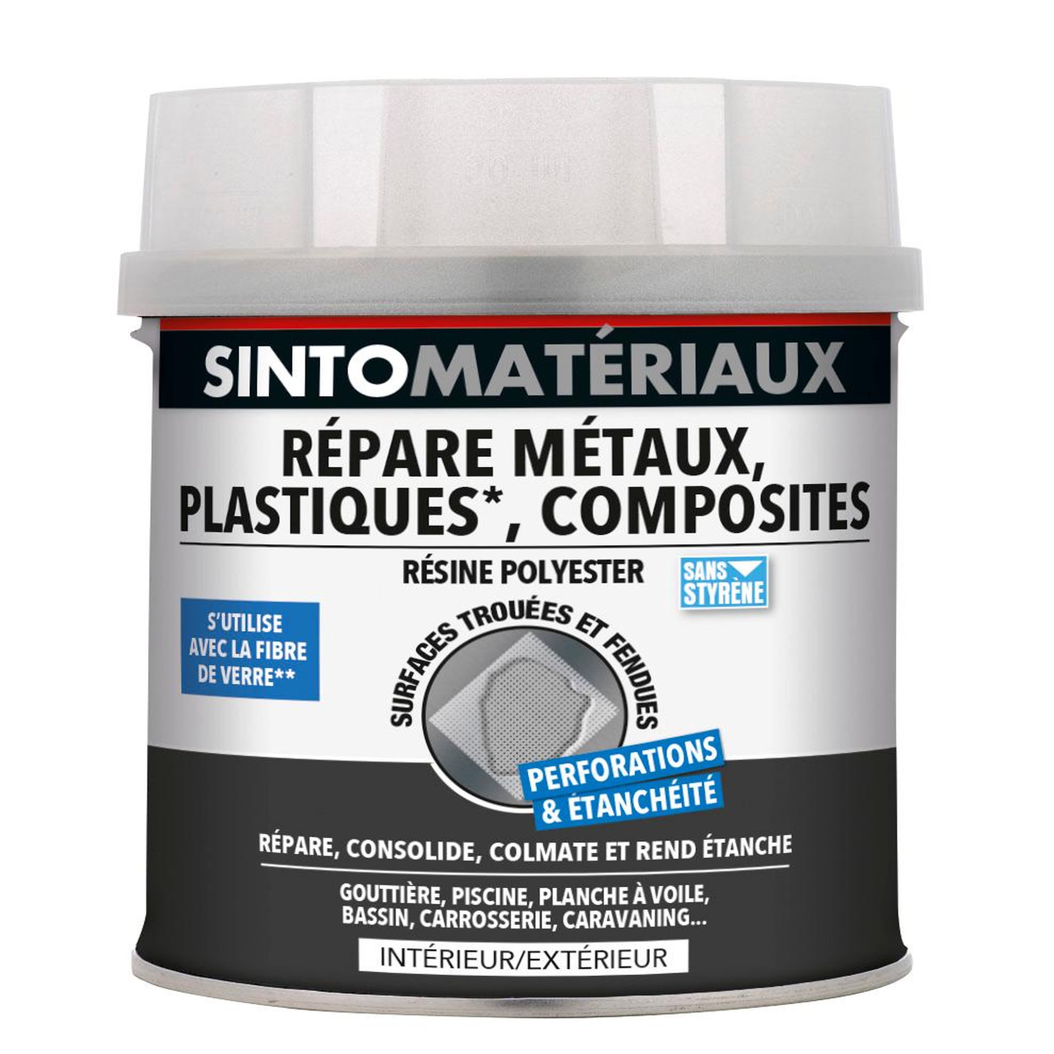 CENTRALE BRICO Résine Sinto materiaux SINTO, 1.1 kg