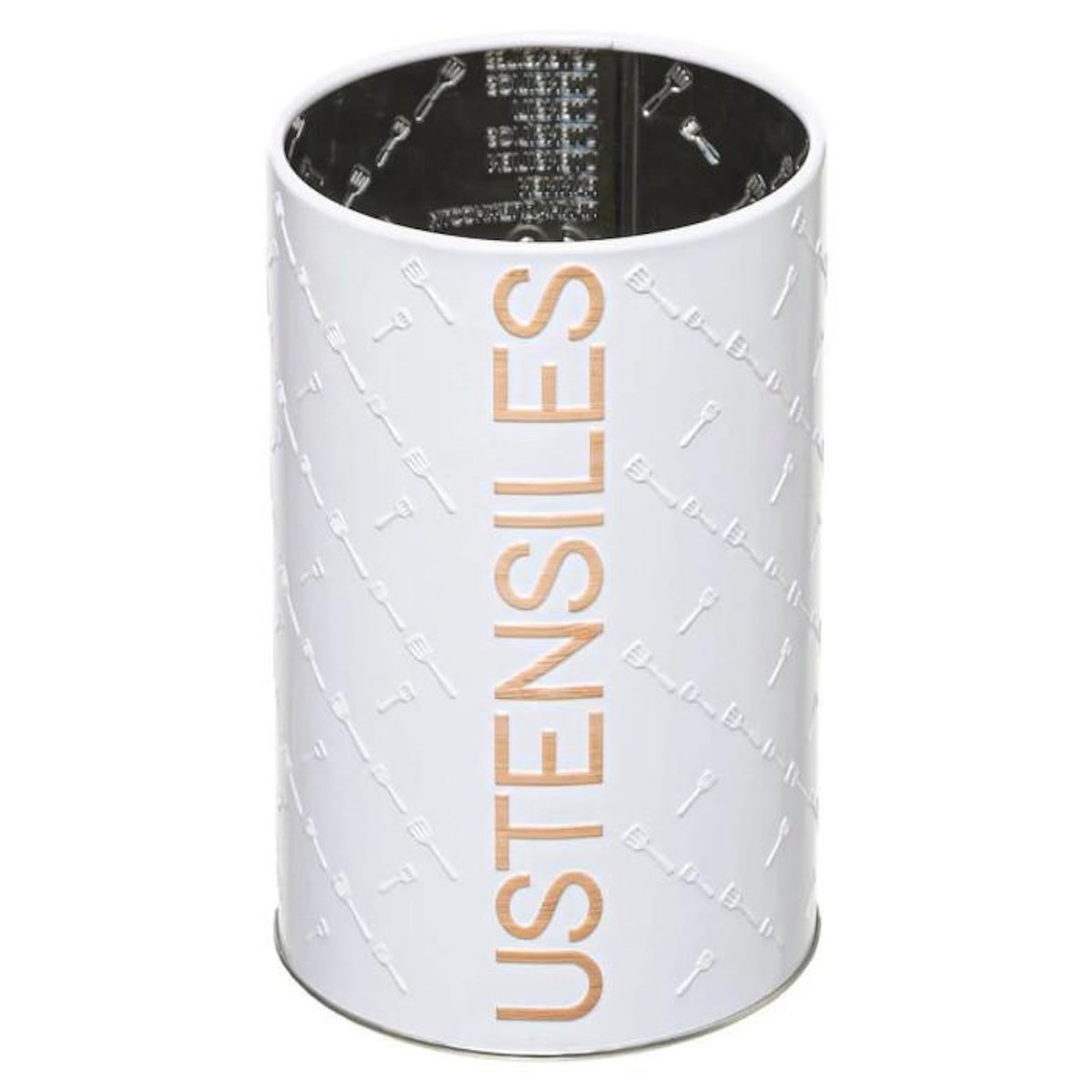 FIVE Pot à Ustensiles  Scandi  17cm Blanc