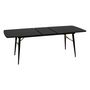 Voir la diapositive 3 : ATMOSPHERA Table à Manger Extensible  Aubrey  180-220cm Noir