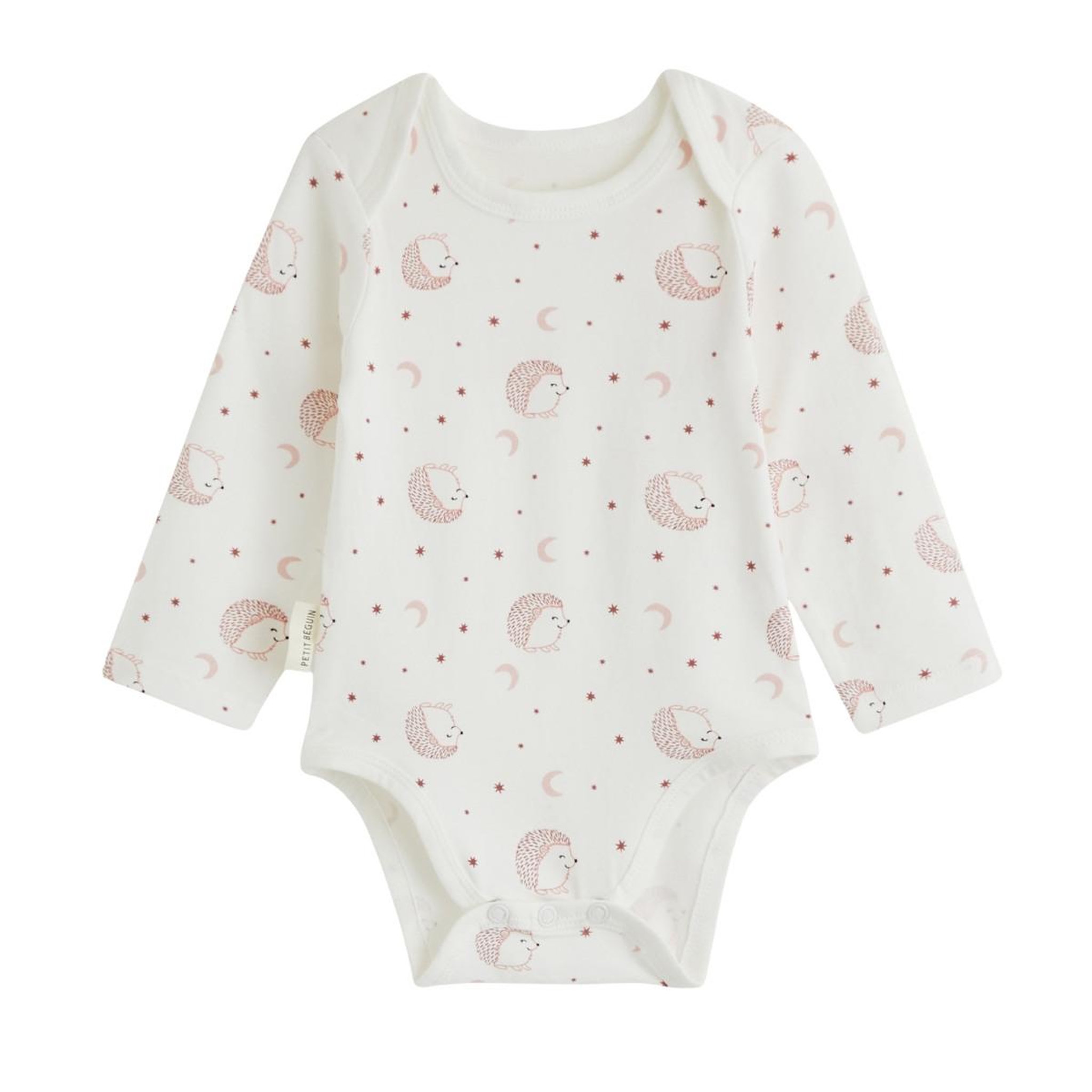 Voir la diapositive 5 : PETIT BEGUIN Lot de 2 bodies bébé manches longues harmony