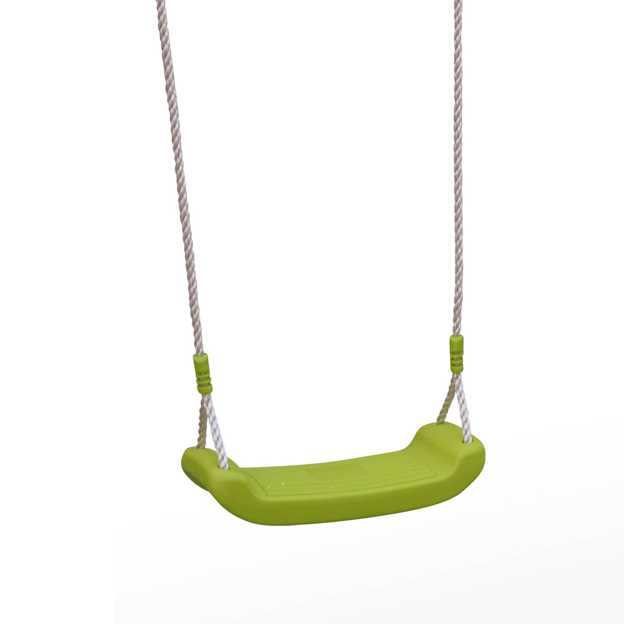 Voir la diapositive 2 : SWEEEK Aire de jeux NAROIT en bois avec 1 face à face et 2 balançoires - pin autoclave