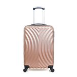 HERO HERO - Valise Weekend LAGOS-A 60 cm 4 Roues. Coloris disponibles : Noir, Vert, Gris, Bleu, Beige, Rouge