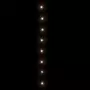 VIDAXL Guirlande lumineuse 400 LED 40 m 8 effets lumineux Blanc chaud