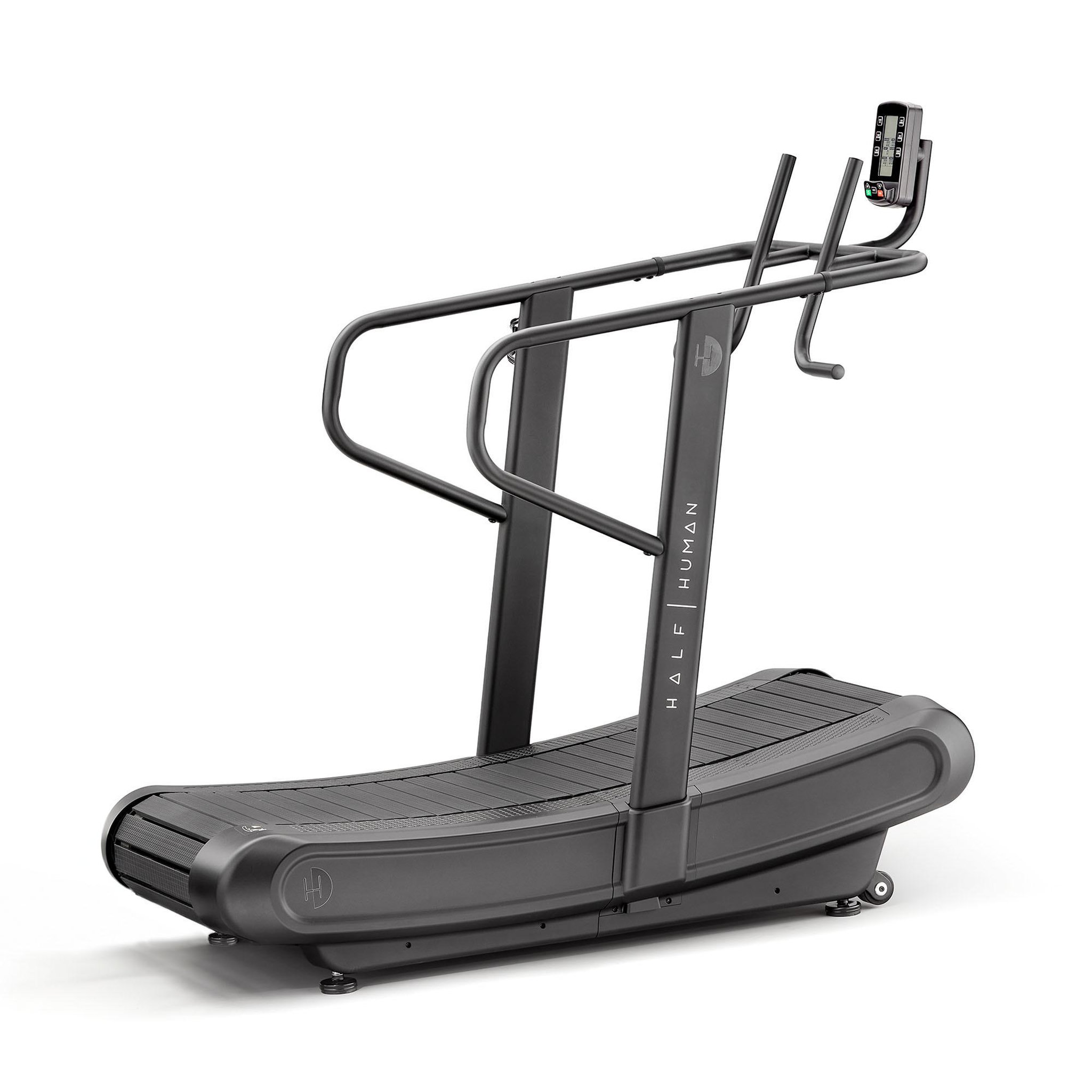 Voir la diapositive 3 : HALF HUMAN Tapis de course de fitness incurvé - half human - modèle curve - maison/appartement - non motorisé et auto-alimenté