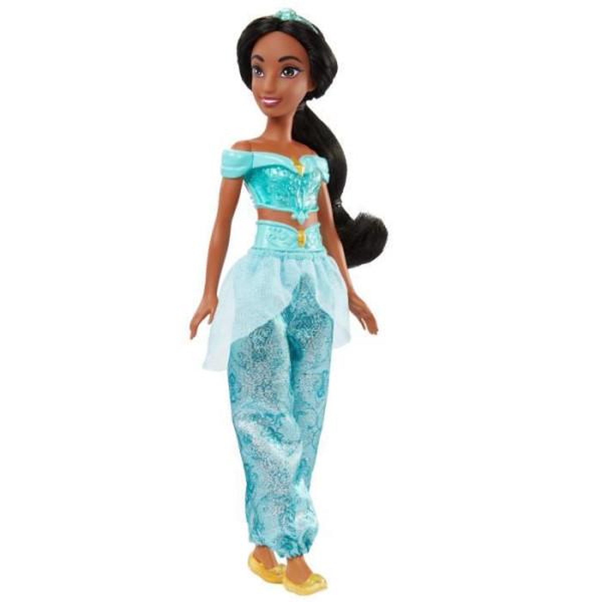 Voir la diapositive 5 : DISNEY PRINCESS Jasmine Poupée 29 cm, Mattel Poupée Disney Princesses habillage et accessoires HLW12