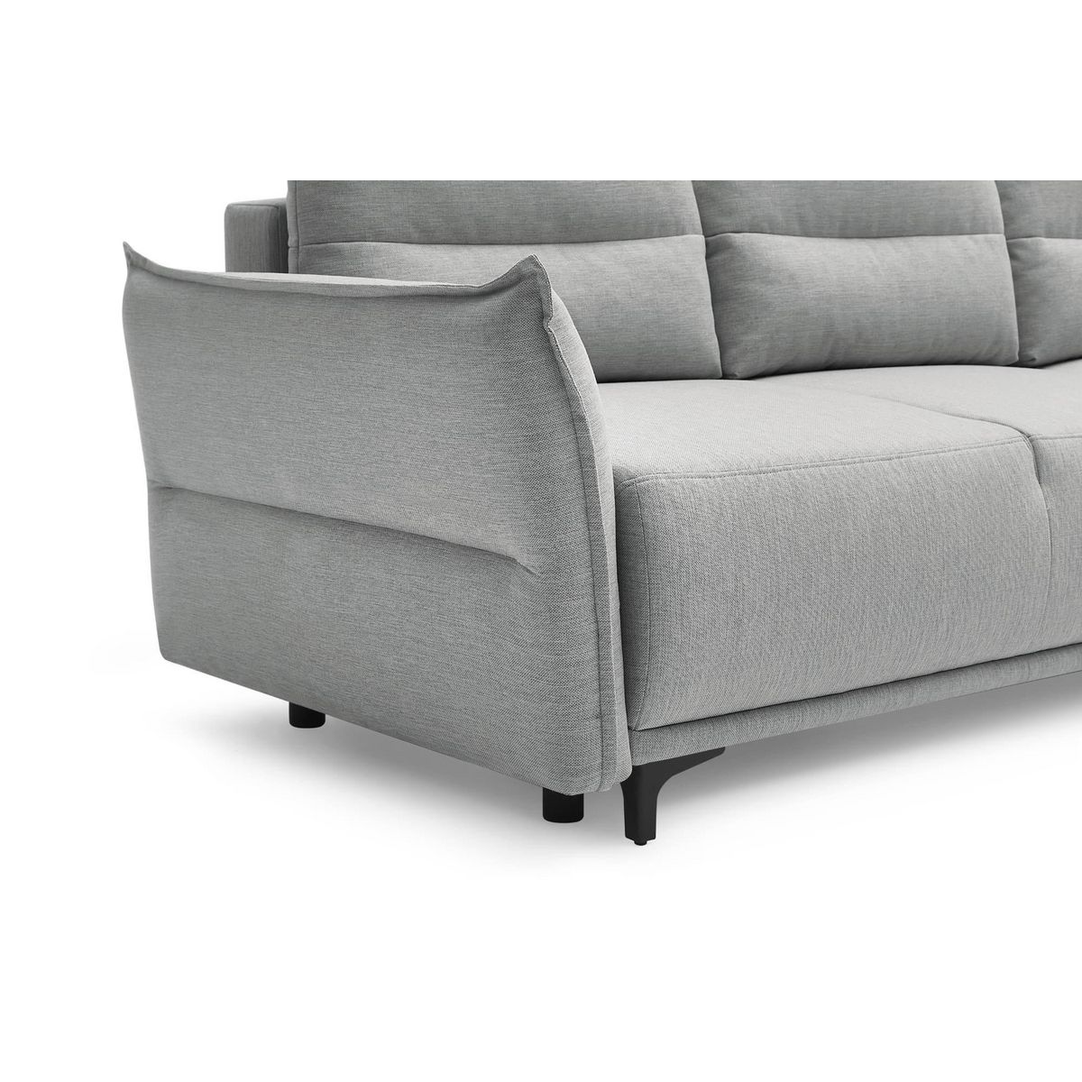 LISA DESIGN Arya - canapé d'angle convertible - avec coffre - 5 places - style contemporain - droit