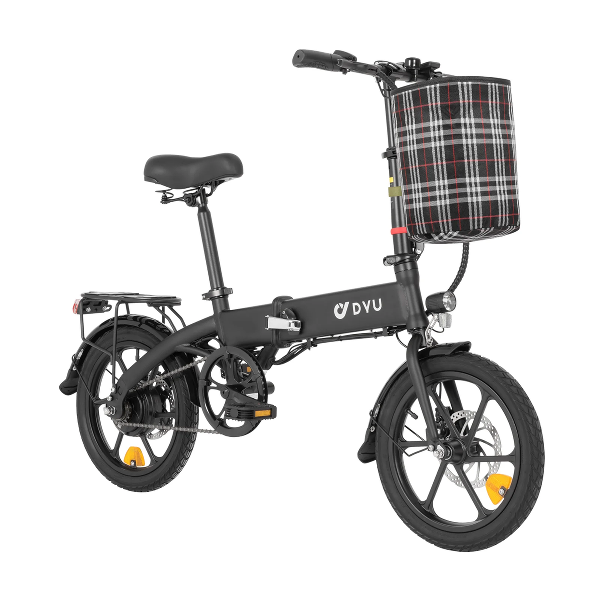 Voir la diapositive 5 : DYU Vélo électrique pliant DYU A1F Pro 16 , 36 V 7,5 Ah, 25 km/h pour les déplacements urbains, noir