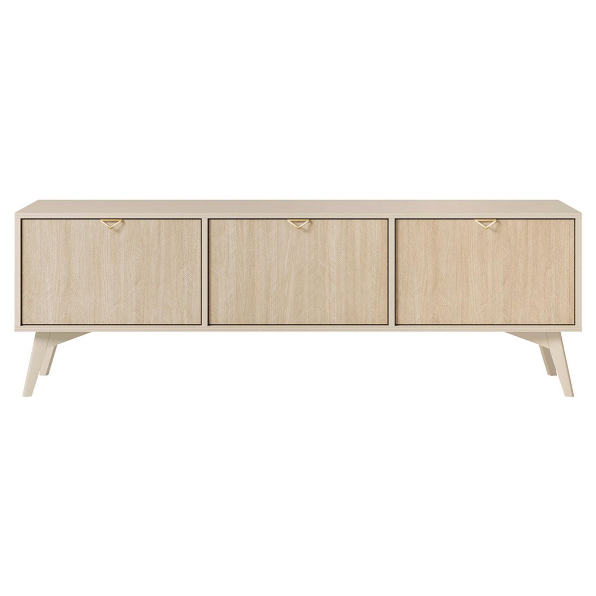 BEST MOBILIER Newport - meuble tv - bois - 158 cm