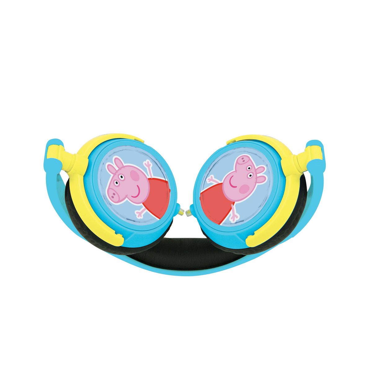 Lexibook Casque stéréo filaire pliable Peppa Pig avec limitation de volume d'écoute