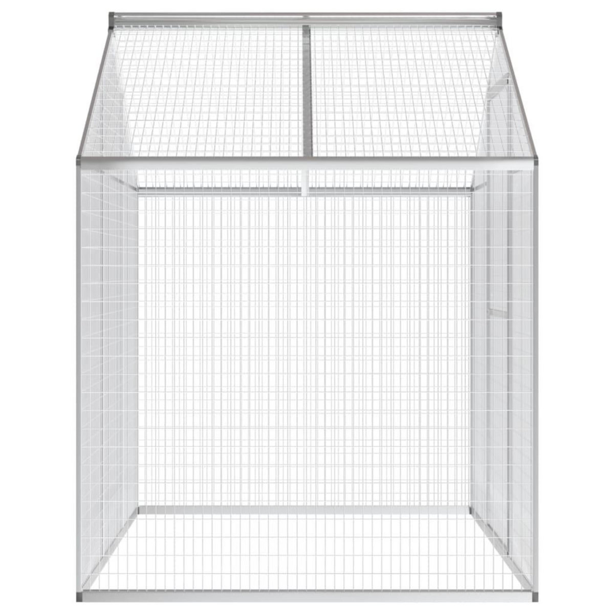 VIDAXL Voliere d'exterieur Aluminium 178 x 122 x 194 cm