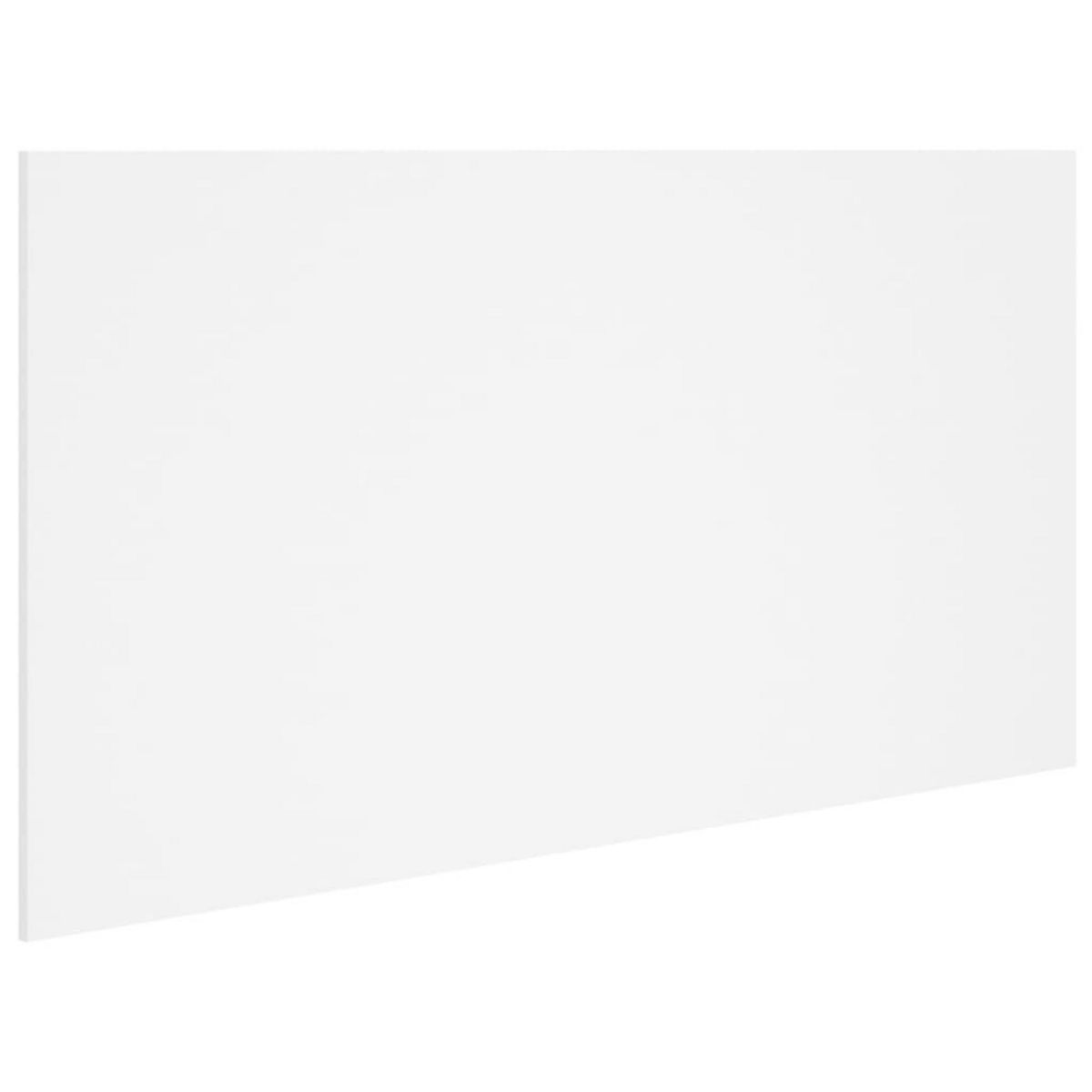 VIDAXL Tete de lit Blanc 160x1,5x80 cm Bois d'ingenierie