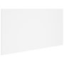 Voir la diapositive 2 : VIDAXL Tete de lit Blanc 160x1,5x80 cm Bois d'ingenierie